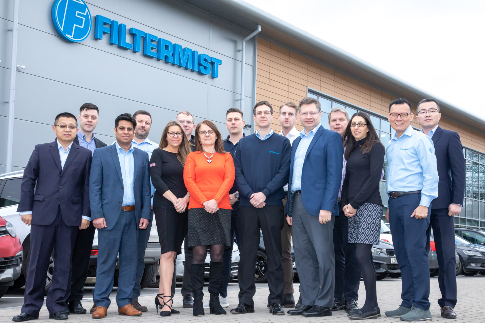 Filtermist上海团队到访英国总部参加全球销售峰会